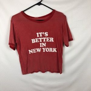 Forever 21 It’s Better in New York  Soft Tee